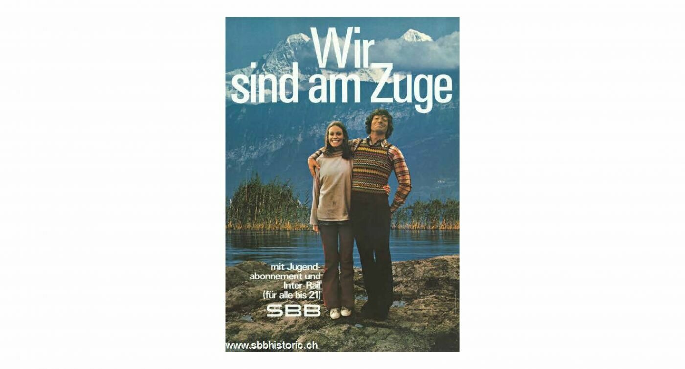 Poster "Tocca a noi" in tedesco con due giovani